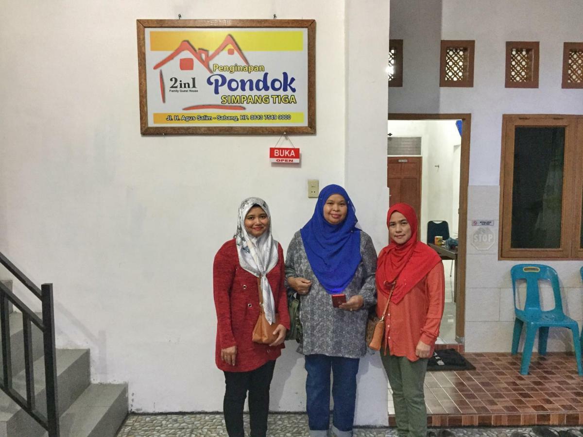 Pondok Simpang Tiga Sabang  Exterior photo